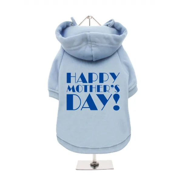 Happy Mother’s Day Dog Hoodie Sweatshirt - Baby Blue - Mum - 1