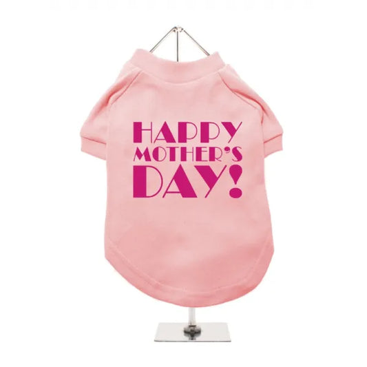 Happy Mother’s Day Dog T-shirt Baby Pink - Mum - 1
