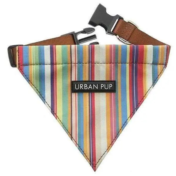 Henley Striped Dog Bandana Collar Large - Sale - 1