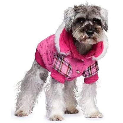 Highland Lady Quilted Tartan Designer Dog Coat - Urban Pup - 6