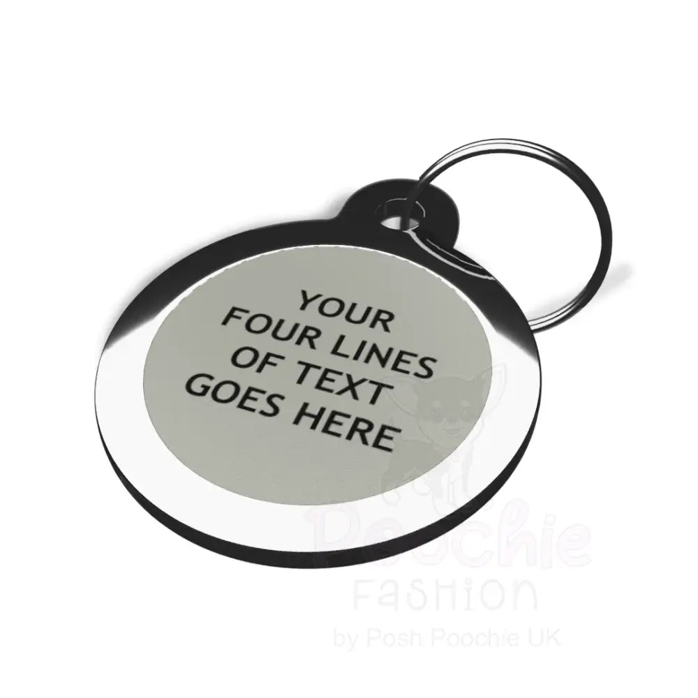 Ho Ho Ho Dog Id Tag - Ps Pet Tags - 4