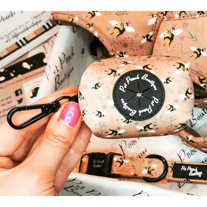 Honey Bumble Bee Dog Poo Bag Holder - Sale - 1