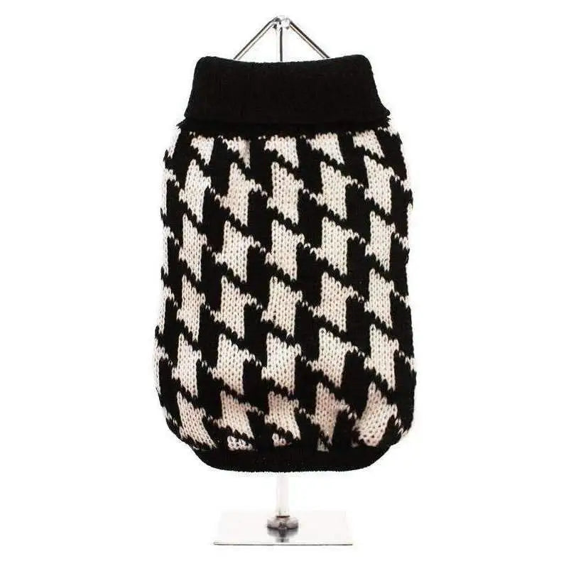 Houndstooth Dog Jumper - Posh Pawz - 1