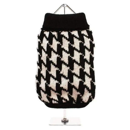 Houndstooth Dog Jumper - Posh Pawz - 1