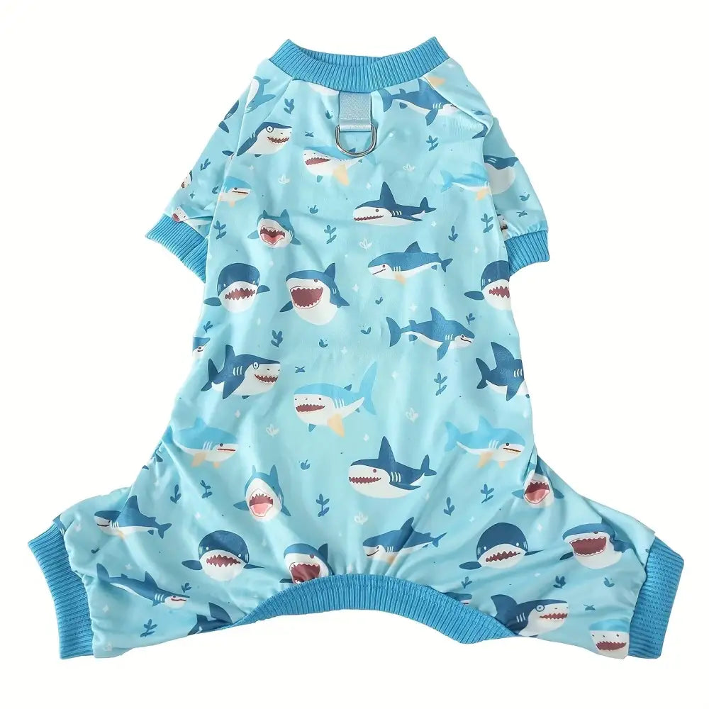 Hungry Shark Dog Pyjamas - Posh Pawz - 1