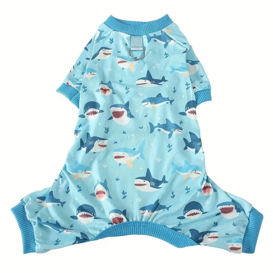 Hungry Shark Dog Pyjamas - Posh Pawz - 1