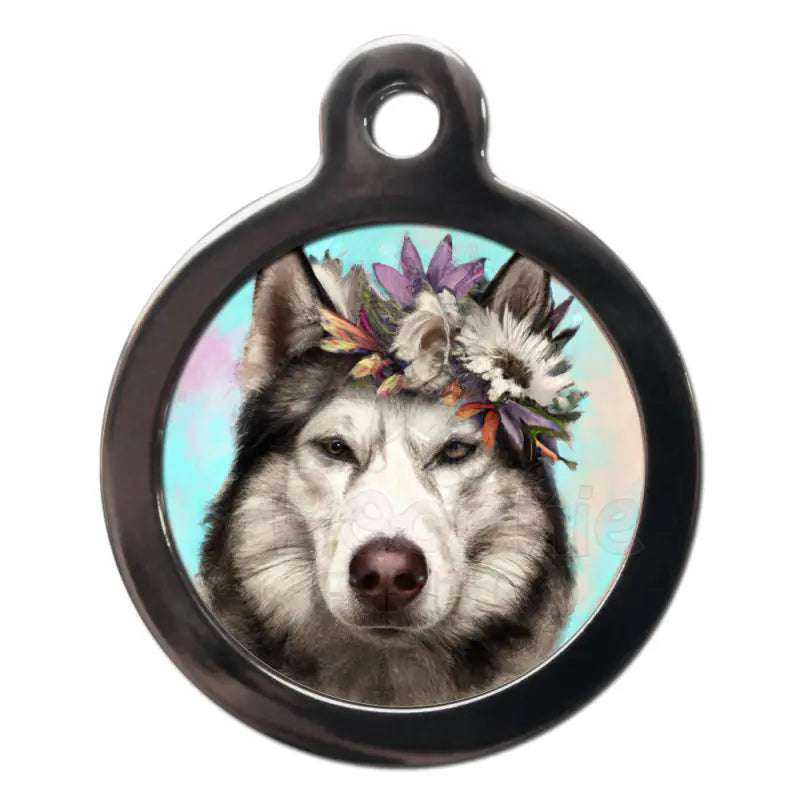 Husky Hippy Dog Id Tag - Ps Pet Tags - 1