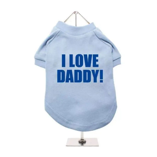 I Love Daddy Dog T-shirt - Urban - 1