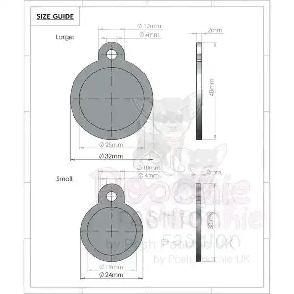 I Love my Dads Pet Id Tag - Ps Pet Tags - 5