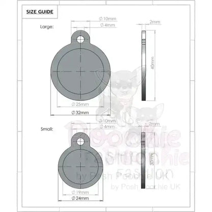 I Love my Dads Pet Id Tag - Ps Pet Tags - 5