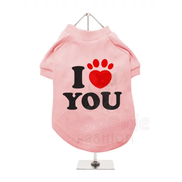 I Love you Dog T-shirt - Urban - 2