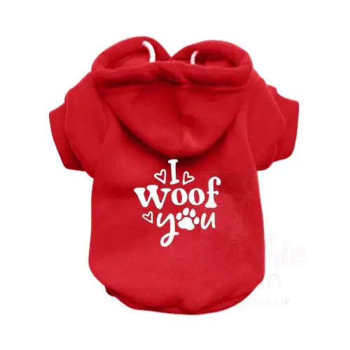 I Woof you Dog Hoodie - Rich Paw - 2