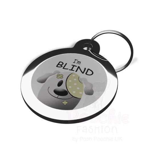 I’m Blind Dog Id Tag - Ps Pet Tags - 2