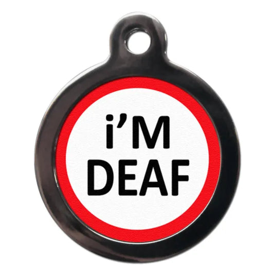 I’m Deaf Medical Id Tag - Ps Pet Tags - 1