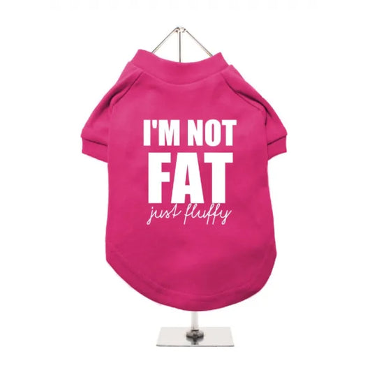 I’m not Fat just Fluffy Dog T-shirt - Urban - 1