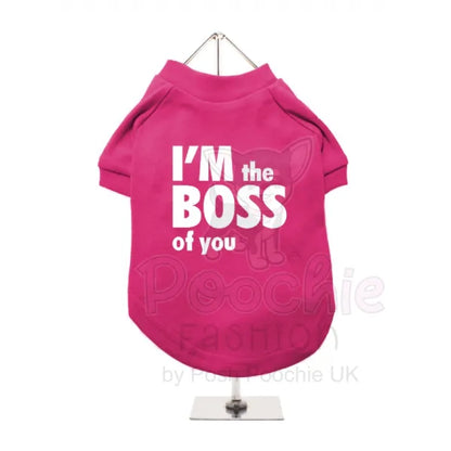 I’m the Boss of you Dog T-shirt - Urban Pup - 5