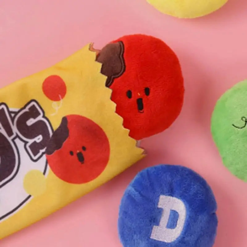 Interactive Novelty Plush Candy Bag Snuffle Dog Toy - Posh Pawz - 2