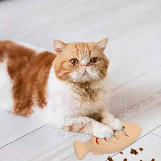 Interactive Silicone Flopping Fish Cat Toy - Posh Catz - 2