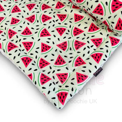 Juicy Fruit Luxury Corduroy Dog Blanket - Piggie - 2