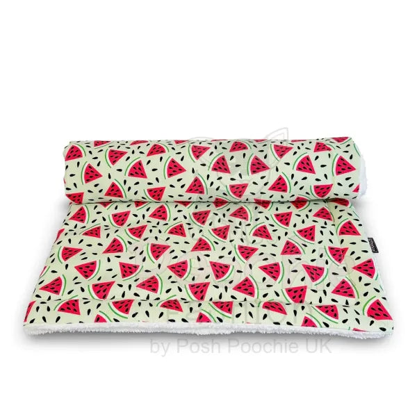 Juicy Fruit Luxury Corduroy Dog Blanket - Piggie - 8