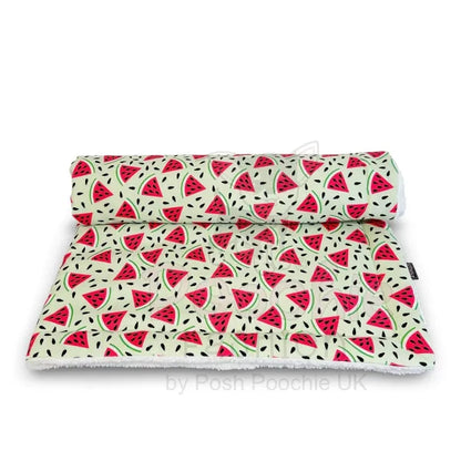 Juicy Fruit Luxury Corduroy Dog Blanket - Piggie - 8