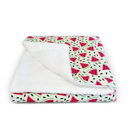 Juicy Fruit Luxury Corduroy Dog Blanket - Piggie - 1