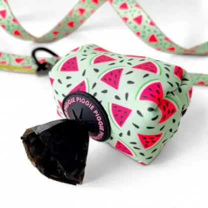 Juicy Watermelon Dog Poop Bag Holder - Piggie - 1