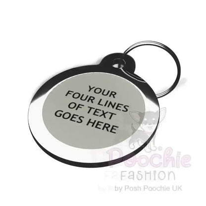 Jurassic Bark Dog Id Tag - Ps Pet Tags - 4