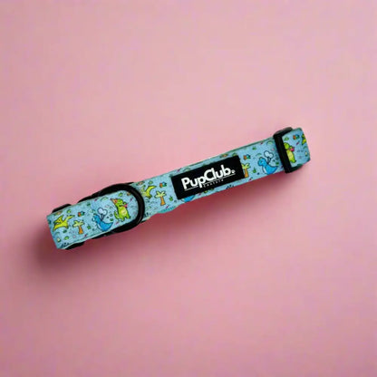 Jurassic Party Dog Collar - Pupclub Couture - 1