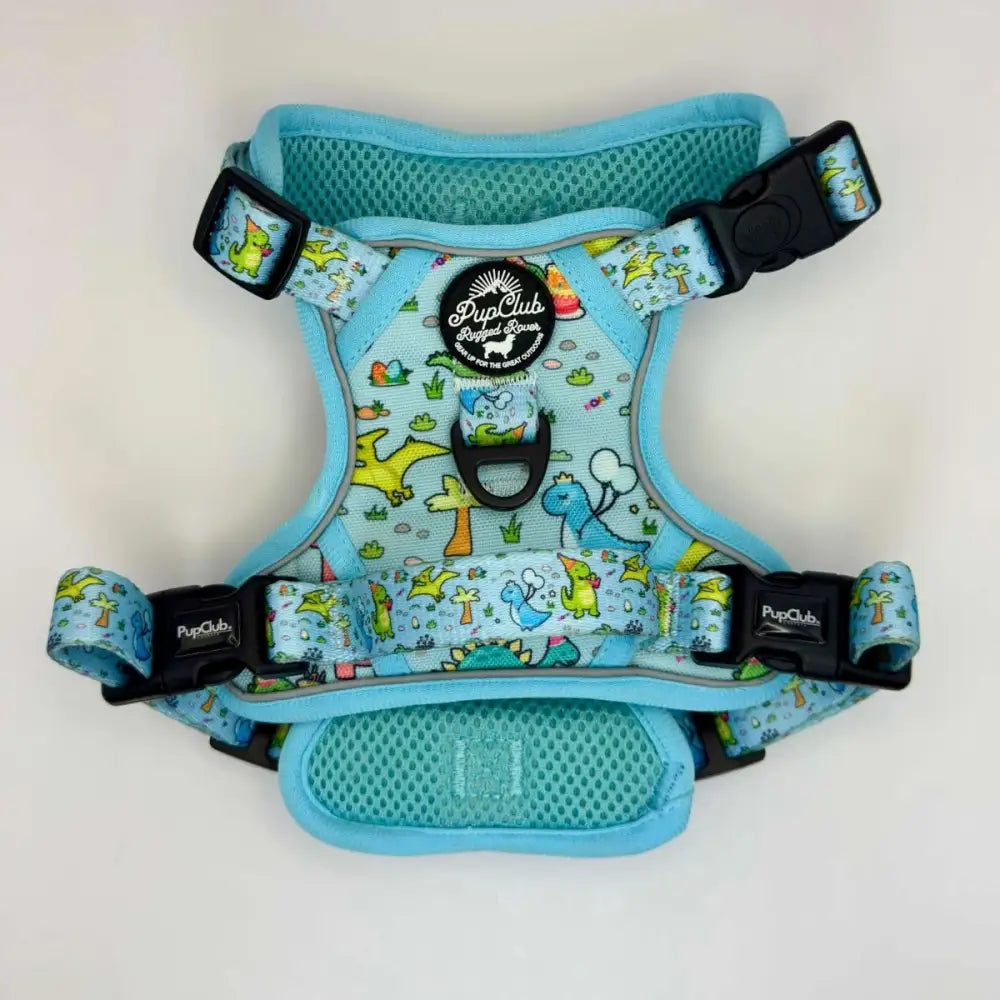 Jurassic Party Rugged Rover™ Dog Harness - Pupclub Couture - 2