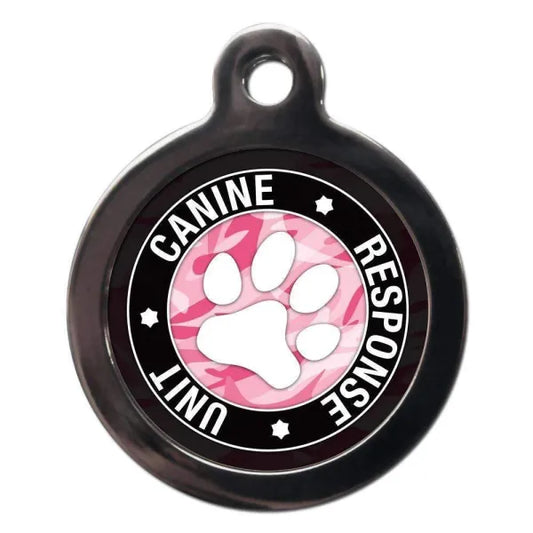 K9 Response Unit Female Dog ID Tag - PS Pet Tags - 1