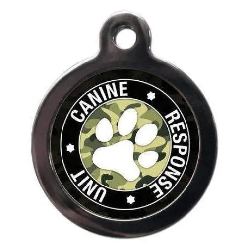 K9 Response Unit Male Dog ID Tag - PS Pet Tags - 1