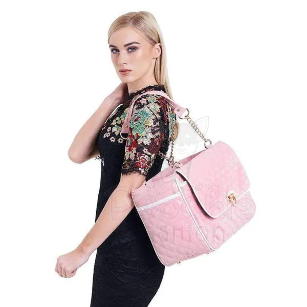 Lara Designer Style Pet Carrier - Poochie Fashion - 2