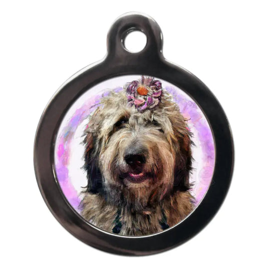 Labradoodle Hippy Dog Id Tag - Ps Pet Tags - 1