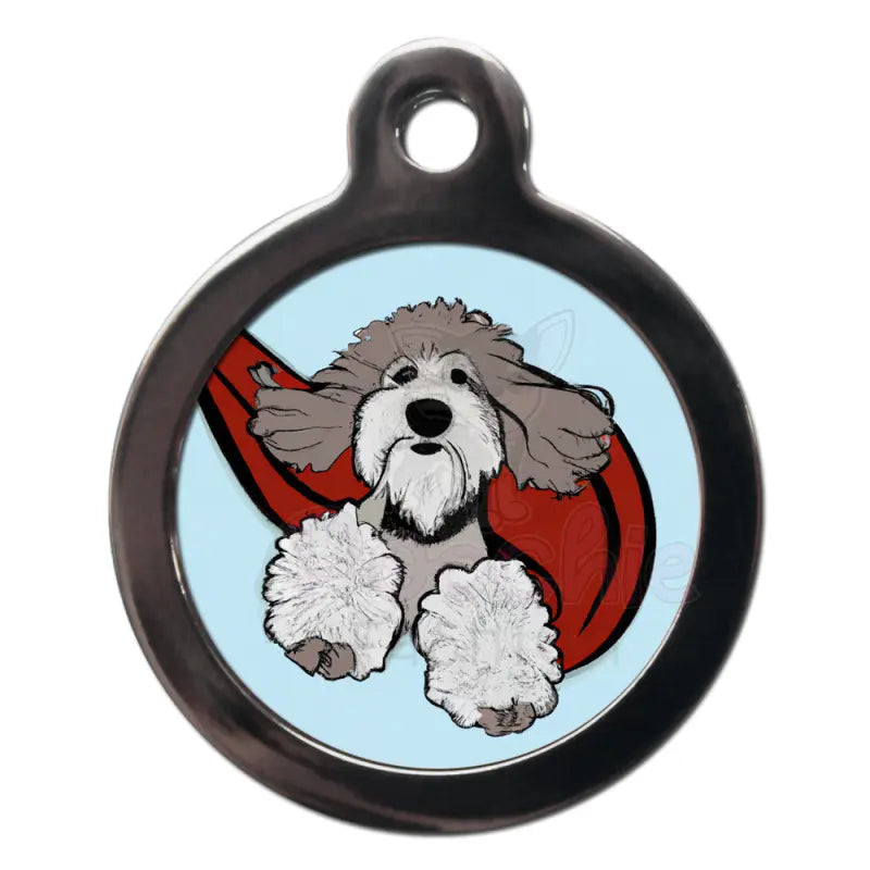 Labradoodle Superdog Dog Id Tag - Ps Pet Tags - 1