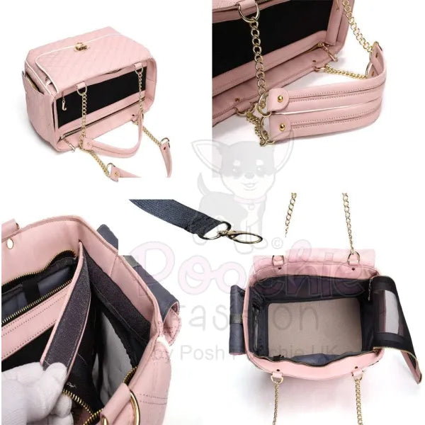 Lara Designer Style Pet Carrier - Poochie Fashion - 4