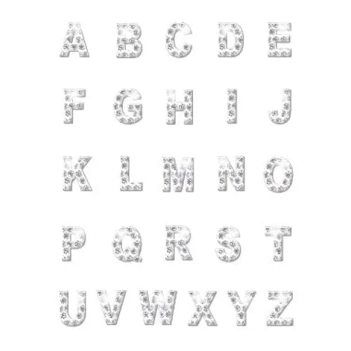 Large Diamante Dog Collar Slider Letters - Urban - 1