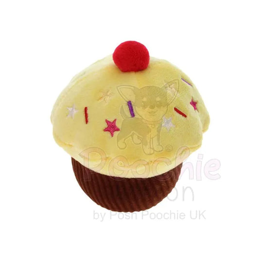 Lemon Pupcake Plush & Squeaky Dog Toy - Posh Pawz - 2