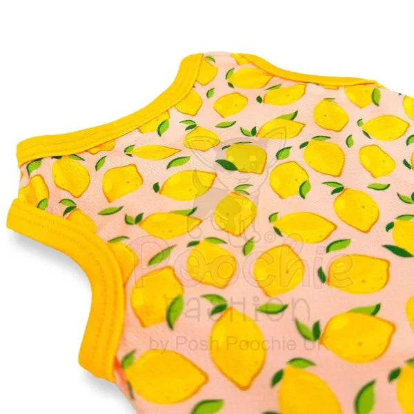 Lemon Squeeze Dog Cooling Vest - Rich Paw - 5