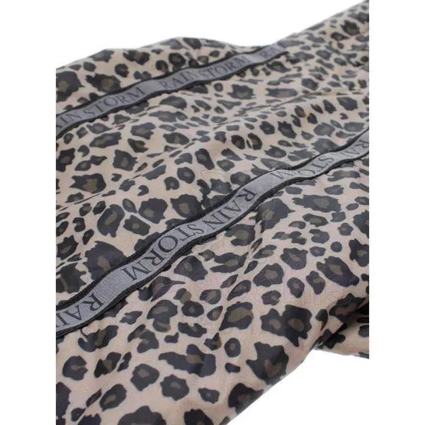 Leopard Fleece Lined Rainstorm Dog Rain Coat - Urban Pup - 3