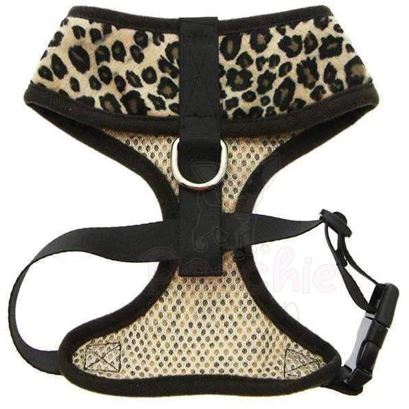 Leopard Print Plush Dog Harness - Urban Pup - 3