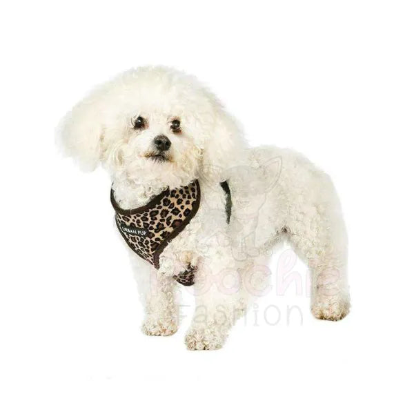 Leopard Print Plush Dog Harness - Urban Pup - 2