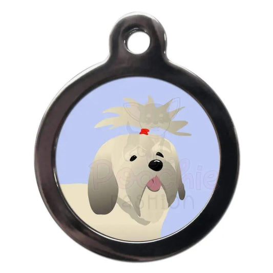 Lhasa Apso Dog Id Tag - Ps Pet Tags - 1