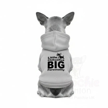 Little Chihuahua Big Personality Dog Hoodie - Rich Paw - 3