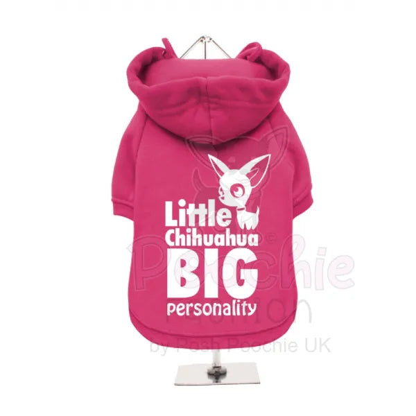 Little Chihuahua Big Personality Dog Hoodie Sweatshirt - Urban - 2