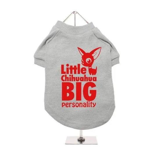 Little Chihuahua Big Personality Dog T-shirt - Urban - 1