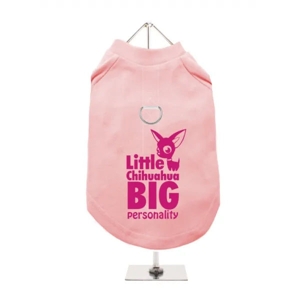 Little Chihuahua Big Personality Harness Dog T-shirt - Urban - 1