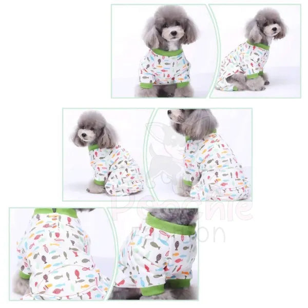 Little Fishy Onesie Dog Pyjamas - Sale - 6