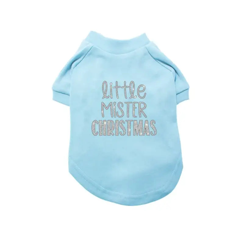 Little Mr Christmas Dog T-shirt - Rich Paw - 1