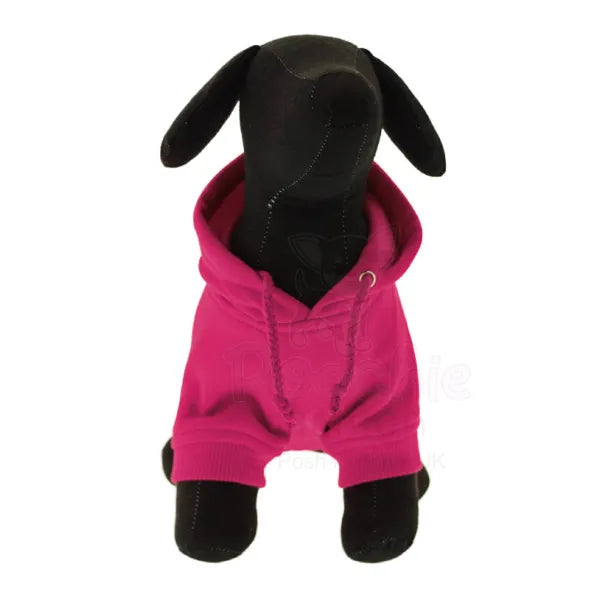 Little Princess Dog Hoodie Sweatshirt - Hot Pink - Urban - 2
